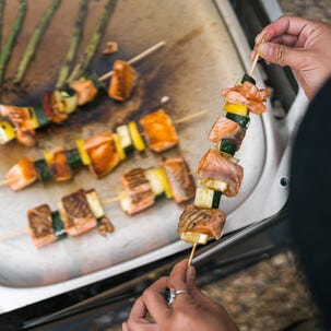 Primus OpenFire stekhäll för lägereld, rostfritt stål