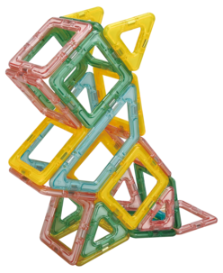 Magnetiska byggklossar för barn från 3 år