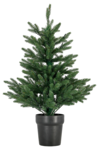 Juletre med LED-belysning, 90 cm