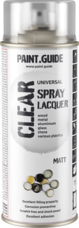 Paintguide klarlack spray transparent, 400 ml