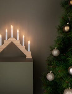 Adventsljusstake trä, Anna, Northlight