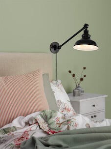 Cottex New Haven vägglampa, 24 cm