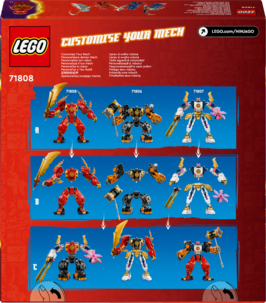 LEGO Ninjago Kais elementeldrobot 71808, från 7 år