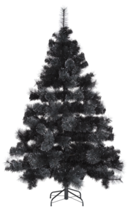 Joulukuusi musta, 180 cm