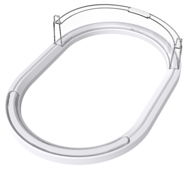 Exibel stativ til PS5 Slim, vannrett