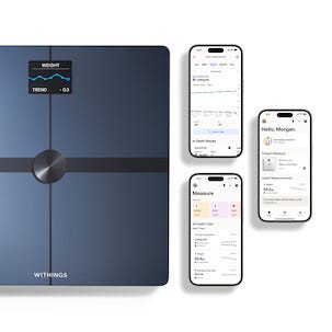Withings Body Smart badrumsvåg med kroppsanalys, WiFi