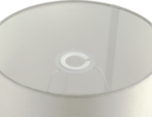 Skärmring adapter E27 till E14 vit, 5-pack