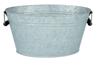 Zinkbalja 10 liter