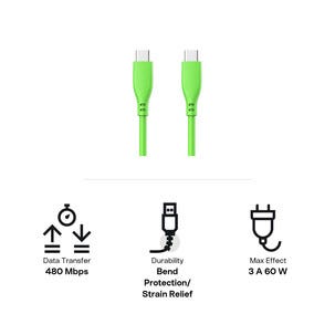 Laddkabel USB-C till USB-C, 1 m