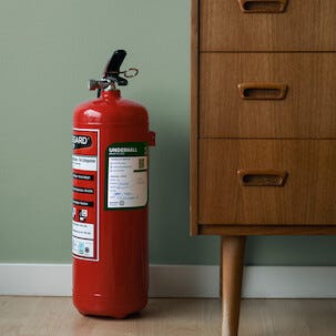 Brannslukningsapparat Housegard ReUse refylt, pulver, 6 kg