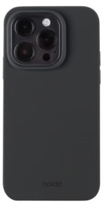 Mobildeksel silikon for iPhone 14 Pro, Holdit Black