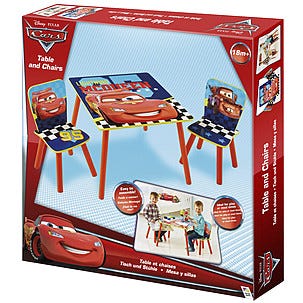 Bord och stolar, Blixten McQueen Cars