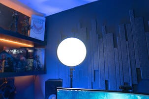 Steamplify Glow Light 14 tum justerbart studioljus