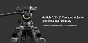 SmallRig AD-01 videostativ med Fluid Head