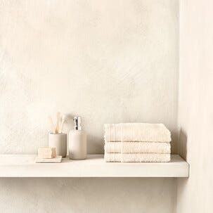 Såpedispenser, beige