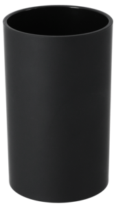 Tannbørsteholder i plast, mattsvart