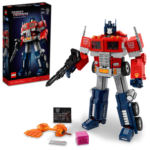LEGO Icons Optimus Prime 2-i-1-robot 10302, 18+