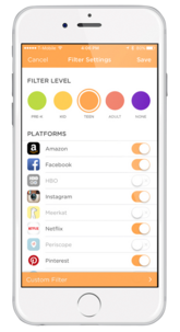 Internetfilter Circle with Disney