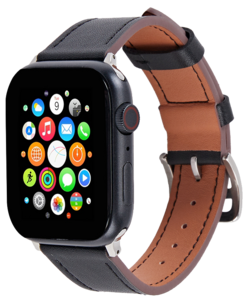 Anmiki Apple Watch klokkereim 38, 40 og 41 mm, skinnimitasjon