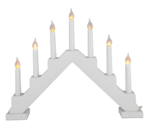 E10 flammande LED till ljusstake, 10-55 V, 4-pack