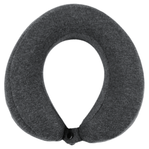 Nakkepute for reise med fly, bil og tog, grå