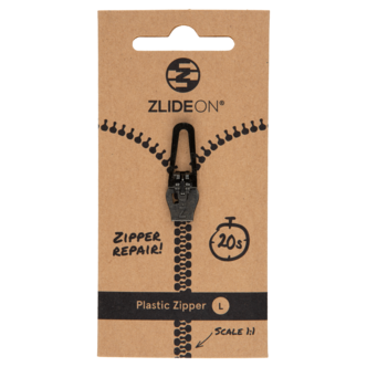 Zlideon Plastic Zipper L dragkedja, plast