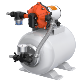 Sunwind Seaflo vattenpump 12 V med trycktank, 18,9 liter