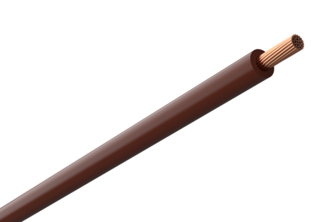 Amokabel RQ-kabel 6 mm² brun, 5 meter