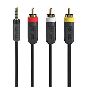 AV-kabel RCA Exibel