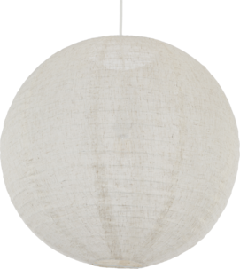 Northlight Ebba lampeskjerm til taklampe, lin, hvit