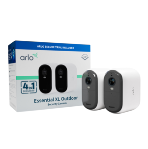 Arlo Essential 2 HD XL övervakningskamera, 2-pack
