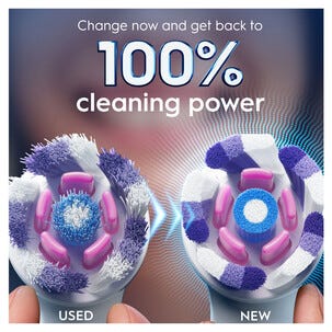Oral-B iO Radiant White børstehoder 3-pakning