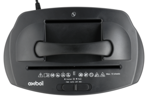 Liten dokumentförstörare med Cross-Cut, 21 liter