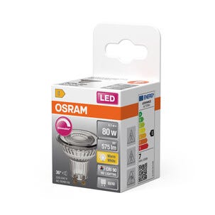 Dimbar reflektorlampa LED GU10 6,1 W Osram