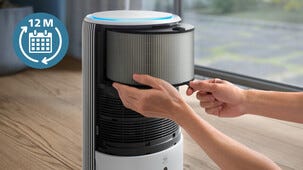 Philips PureProtect 3400 2-i-1 luftrenare och luftfuktare, 78 m2