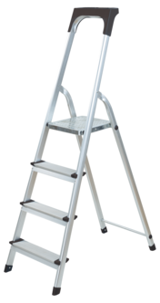 Trappstege i aluminium 4 steg