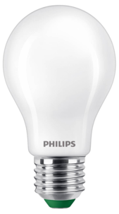 LED Lamppu Philips Ultra Efficient E27 A60, 4 W, lämpimän valkoinen