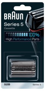 Braun 52B Series 5, rakhuvud svart 
