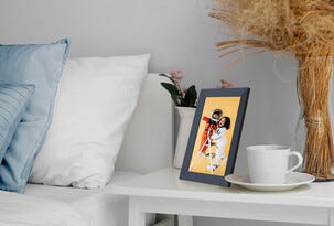 Exibel digital fotoramme 10,1 tommer med wifi