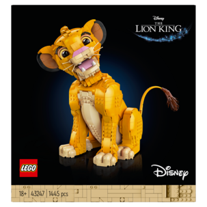 LEGO Disney Nuori leijonakuningas Simba 43247, 18 v