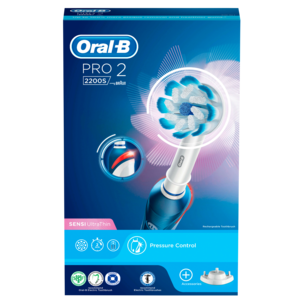 Oral-B PRO 2 2200S Sähköhammasharja Sensitive Clean