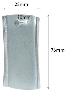 Command Sticky Nail selvheftende bildekrok, 3,6 kg