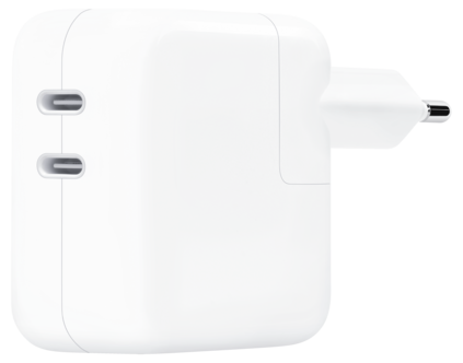 Apple USB-C-lader med to porter, 35 W 