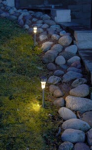 Dekorativ solcellsbelysning i 3-pack