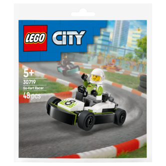 LEGO City Gokart 30719 minipose, fra 5 år