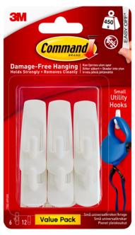 Command Value Pack selvheftende universalkroker, små
