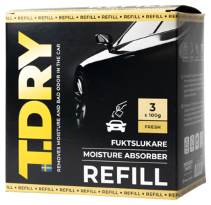 Refill till TDry fuktslukare Fresh, 3-pack