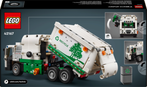 LEGO Technic Mack LR Electric Jäteauto 42167, yli 8-vuotiaille
