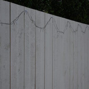 LED Läpinäkyvä valoketju Northlight, lämpimän valkoinen