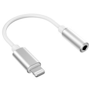 Lightning- til 3,5 mm-adapter, hodetelefoner iPhone